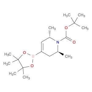 1(2H)-Pyridinecarboxylic acid, 3,6-dihydro-2,6-dimethyl-4-(4,4,5,5-tetramethyl-1,3,2-dioxaborolan-…