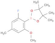 1,3,2-Dioxaborolane, 2-(2-fluoro-6-methoxy-4-methylphenyl)-4,4,5,5-tetramethyl-