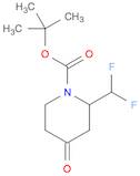 1-Piperidinecarboxylic acid, 2-(difluoromethyl)-4-oxo-, 1,1-dimethylethyl ester