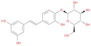 β-D-Glucopyranoside, 4-[(1E)-2-(3,5-dihydroxyphenyl)ethenyl]-2-hydroxyphenyl