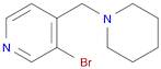 Pyridine, 3-bromo-4-(1-piperidinylmethyl)-