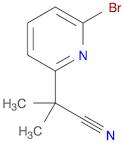 2-(6-Bromopyridin-2-yl)-2-methylpropanenitrile