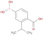 Benzoic acid, 4-borono-2-(1-methylethyl)-