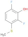 Phenol, 2,6-difluoro-3-(methylthio)-