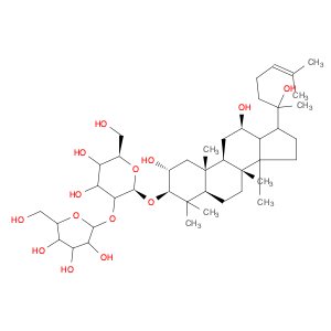 (2S,3R,4S,5S,6R)-2-(((2R,3R,4S,5S,6R)-2-(((2R,3R,5R,8R,9R,10R,12R,13R,14R,17S)-2,12-Dihydroxy-17-(…