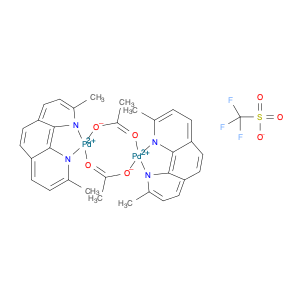 Palladium(2+), bis[μ-(acetato-κO:κO′)]bis(2,9-dimethyl-1,10-phenanthroline-κN1,κN10)di-, 1,1,1-tri…