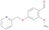 2-Methoxy-4-[(pyridin-2-yl)methoxy]benzaldehyde