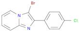 Imidazo[1,2-a]pyridine, 3-bromo-2-(4-chlorophenyl)-