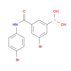 Boronic acid, B-[3-bromo-5-[[(4-bromophenyl)amino]carbonyl]phenyl]-