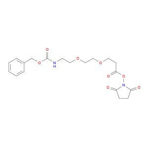 3-[2-(2-Benzyloxycarbonylaminoethoxy)ethoxy]propionic acid 2,5-dioxo-pyrrolidin-1-yl ester