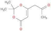 2,2-Dimethyl-6-(2-oxopropyl)-4H-1,3-dioxin-4-one