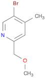 5-Bromo-2-(methoxymethyl)-4-methylpyridine