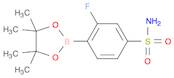 3-Fluoro-4-(4,4,5,5-tetramethyl-[1,3,2]dioxaborolan-2-yl)-benzenesulfonamide