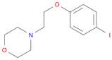4-[2-(4-iodophenoxy)ethyl]morpholine