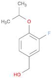 [3-Fluoro-4-(propan-2-yloxy)phenyl]methanol