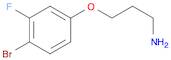 3-(4-Bromo-3-fluorophenoxy)propan-1-amine