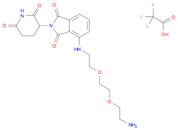 Thalidomide-PEG2-C2-NH2 (TFA)