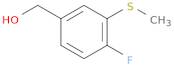 4-Fluoro-3-(methylthio)benzyl alcohol