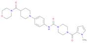 4-(1-methyl-1H-pyrrole-2-carbonyl)-N-{4-[4-(morpholine-4- carbonyl)piperidin-1-yl]phenyl}piperaz...