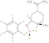 (2S,3aS,6R,7aS)-3a-Methyl-2-((perfluorophenyl)thio)-6-(prop-1-en-2-yl)hexahydrobenzo[d][1,3,2]oxat…