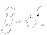 (S)-2-((((9H-Fluoren-9-yl)methoxy)carbonyl)amino)-4-cyclobutylbutanoic acid