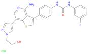 Ilorasertib hydrochloride