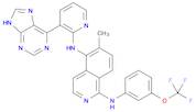 N5-(3-(7H-Purin-6-yl)pyridin-2-yl)-6-methyl-N1-(3-(trifluoromethoxy)phenyl)isoquinoline-1,5-diamine