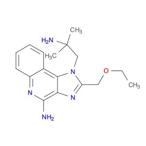 4-Amino-2-(ethoxymethyl)-α,α-dimethyl-1H-imidazo[4,5-c]quinoline-1-ethanamine