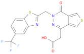 2-(4-Oxo-3-((5-(trifluoromethyl)benzo[d]thiazol-2-yl)methyl)-3,4-dihydrothieno[3,4-d]pyridazin-1...