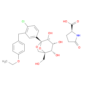 Ertugliflozin L-pyroglutamic acid