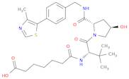 7-(((S)-1-((2S,4R)-4-Hydroxy-2-((4-(4-methylthiazol-5-yl)benzyl)carbamoyl)pyrrolidin-1-yl)-3,3-d...