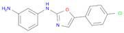 N1-(5-(4-Chlorophenyl)oxazol-2-yl)benzene-1,3-diamine