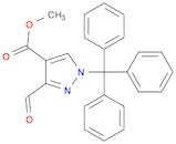 Methyl 3-formyl-1-trityl-1H-pyrazole-4-carboxylate