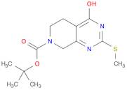 tert-butyl 4-hydroxy-2-(methylthio)-5,8-dihydropyrido[3,4-d]pyrimidine-7(6H)-carboxylate