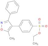 4-(5-Methyl-3-phenyl-4-isoxazolyl)-ethyl Ester Benzenesulfonic Acid