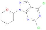 4,6-dichloro-1-(oxan-2-yl)-1H-pyrazolo[3,4-d]pyrimidine