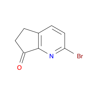 2-溴-5,6-二氢-7H-环戊烷[b]吡啶-7-酮