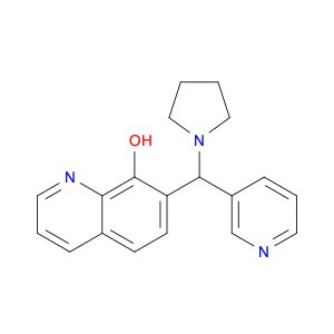 7-(Pyridin-3-yl(pyrrolidin-1-yl)methyl)quinolin-8-ol