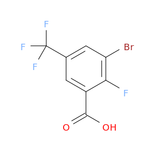 3-Bromo-2-fluoro-5-(trifluoromethyl)benzoic acid