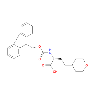 (S)-2-((((9H-Fluoren-9-yl)methoxy)carbonyl)amino)-4-(tetrahydro-2H-pyran-4-yl)butanoic acid