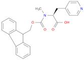 (S)-2-((((9H-Fluoren-9-yl)methoxy)carbonyl)(methyl)amino)-3-(pyridin-4-yl)propanoic acid