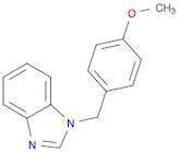 1-[(4-methoxyphenyl)methyl]-1H-1,3-benzodiazole