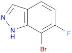 7-bromo-6-fluoro-1H-indazole