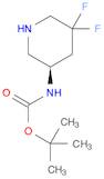 tert-butyl N-[(3R)-5,5-difluoropiperidin-3-yl]carbamate