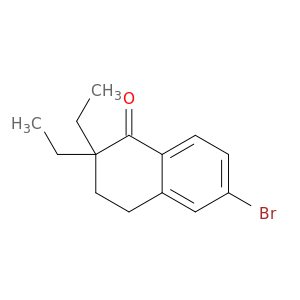 6-Bromo-2,2-diethyl-3,4-dihydronaphthalen-1(2H)-one