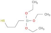 1-Propanethiol, 3-(triethoxysilyl)-, homopolymer