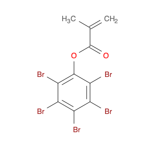 2-Propenoic acid, 2-methyl-, 2,3,4,5,6-pentabromophenyl ester, homopolymer