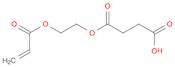 Butanedioic acid, 1-[2-[(1-oxo-2-propen-1-yl)oxy]ethyl] ester, homopolymer