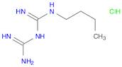 Imidodicarbonimidic diamide, N-butyl-, hydrochloride (1:?)