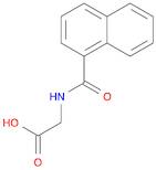 Glycine, N-(1-naphthalenylcarbonyl)-